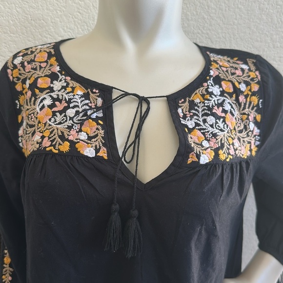 Madewell Embroidered Slit Sleeve Dress - Picture 6 of 11